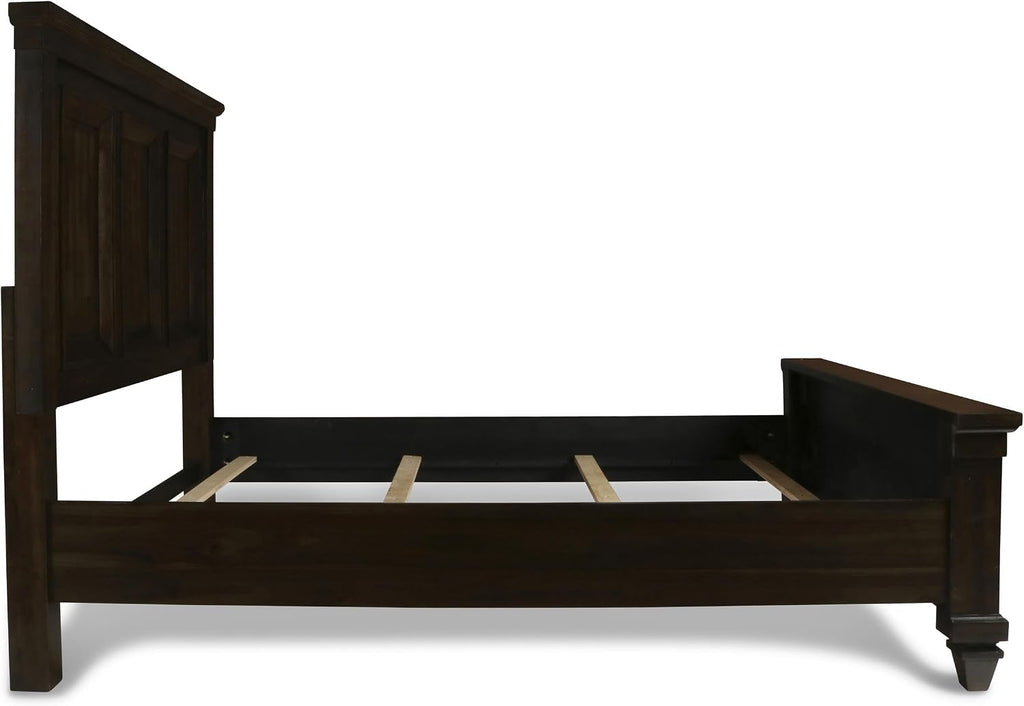 New Classic Furniture Sevilla 6-Piece Wood King Bedroom Set in Walnut