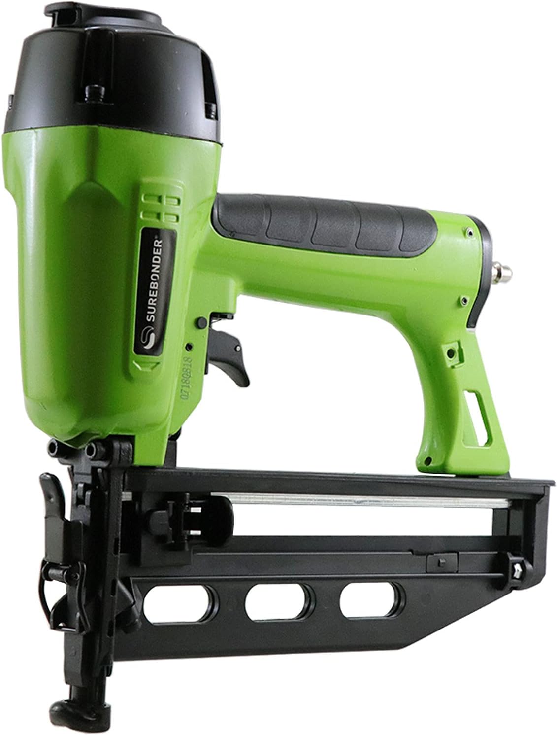 Pneumatic 16 Gauge 2-1/2-Inch Straight Finish Nail Gun with Carrying Case
