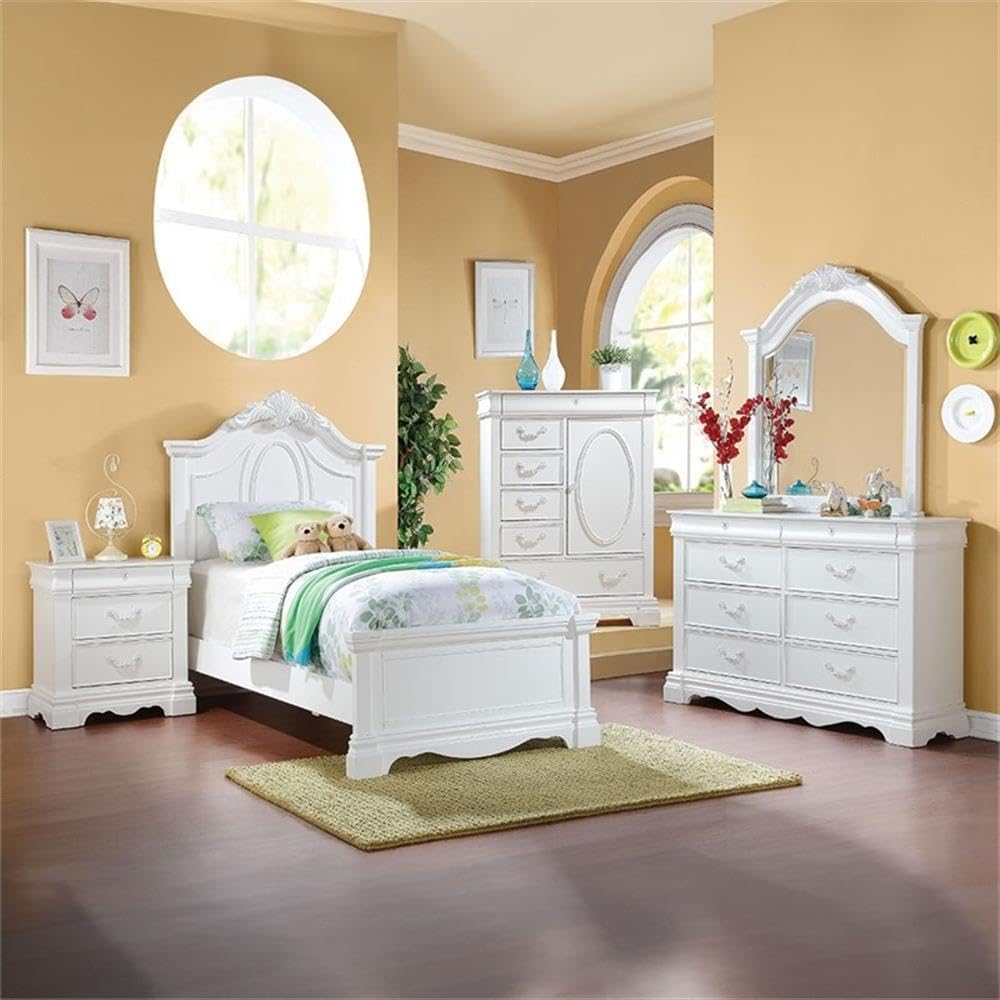 ACME Furniture Estrella Full Bed, White