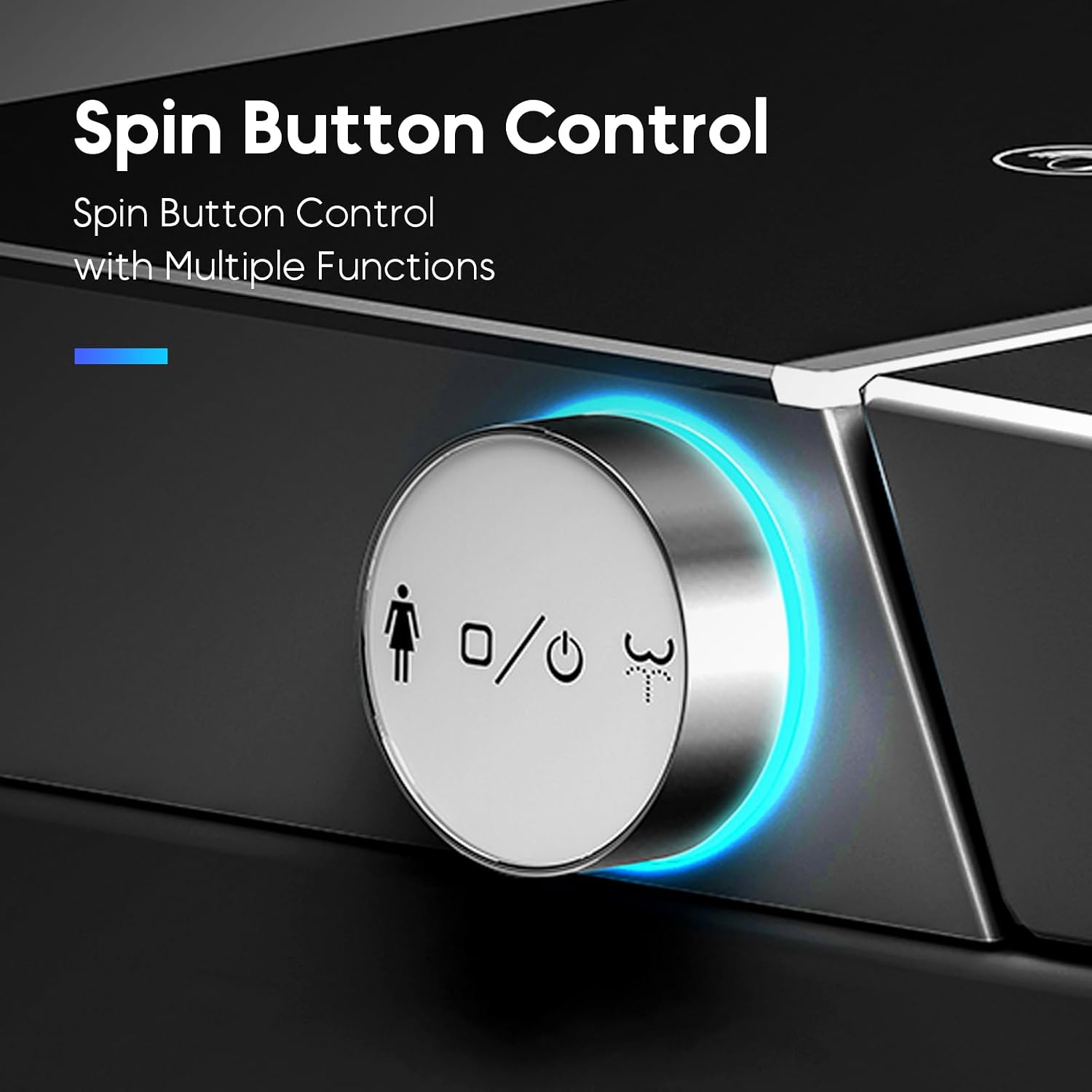 Black Square Luxury Smart Bidet Toilet with Remote Control, Tankless Design, Foot-Sensing Lid Operation, Auto Flush & Closing, Heated Seat & Warm Air Dryer, Unique Fashionable Shape
