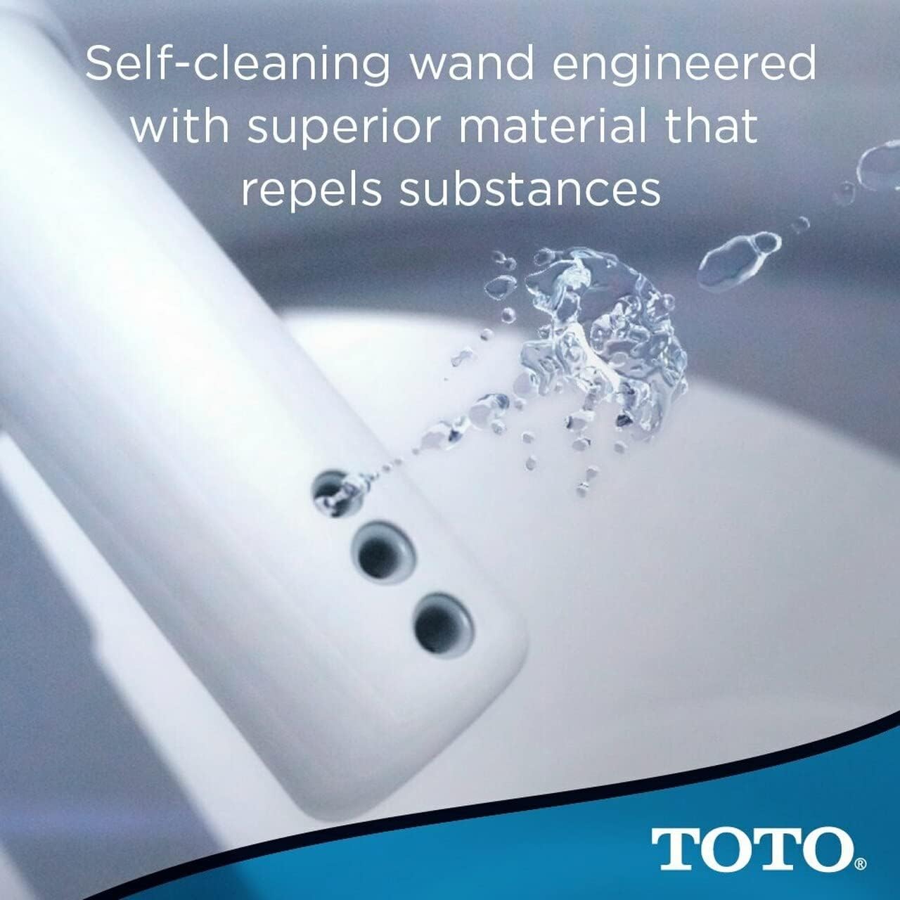 TOTO® WASHLET® S500e Electronic Bidet Toilet Seat with EWATER+® Bowl and Wand Cleaning, Classic Lid, Elongated, Cotton White - SW3044#01