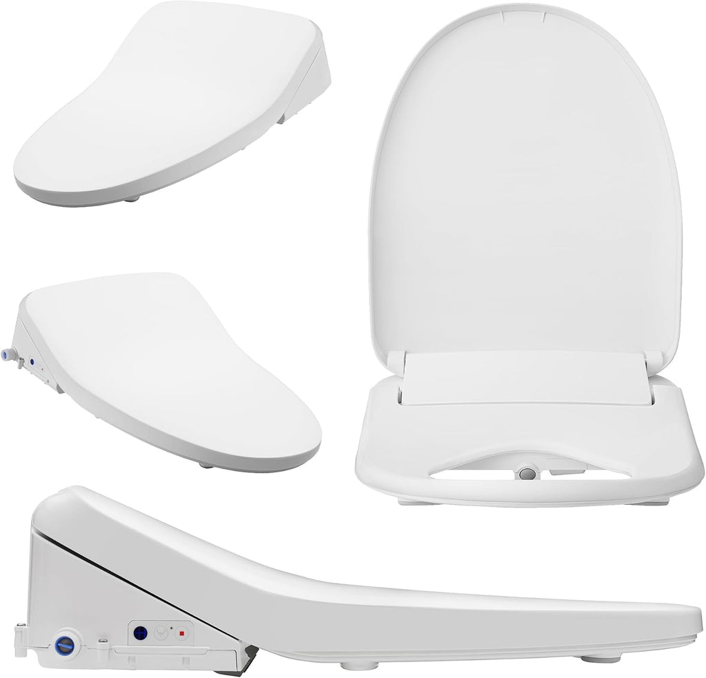 Bio Bidet BB1200 Elongated Smart Bidet, Warm Water Wash, Heated Seat & Dryer, App & Remote Control