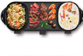 Electric Grill,Indoor Hot Pot Multifunctional, Barbecue Integrated Function 涮 Machine