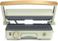Panini Press Indoor Grill 2-in-1 Electric Contact Grill with Removable Nonstick Plates, 1200W Adjustable Temperature Sandwich Maker