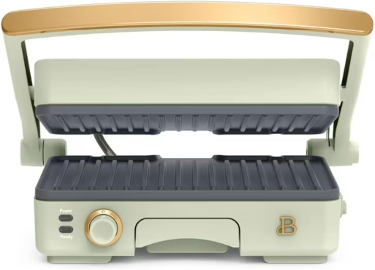 Panini Press Indoor Grill 2-in-1 Electric Contact Grill with Removable Nonstick Plates, 1200W Adjustable Temperature Sandwich Maker
