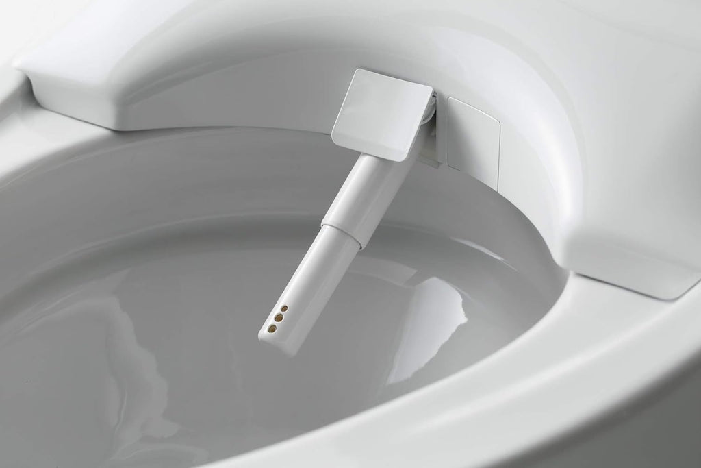 TOTO MS900CUMFG#01 NEOREST NX1 Dual Flush 1.0 or 0.8 GPF Toilet with Integrated Bidet Seat and EWATER+, Cotton White