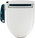BidetMate Electric Bidet Toilet Seat 2000 Series, Unlimited Heated Water, Side Controls, Deodorizer, Warm Air Dryer, Self-Cleaning Nozzle, Elongated ABS Seat, Adjustable Wash Modes
