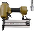 Pneumatic staple gun,Oil-Free Pneumatic Staple Gun F50 Air Brad Nailer Pneumatic Framing Nailer Nail Gun Fastener Nail Gun(Color:F50 AP)