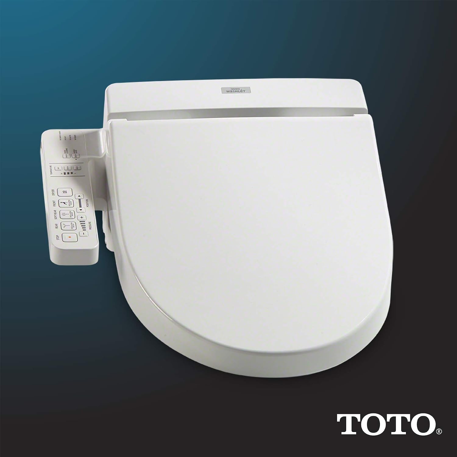 TOTO SW2014#01 A100 WASHLET Electronic Bidet Toilet Seat with SoftClose Lid, Elongated, Cotton White