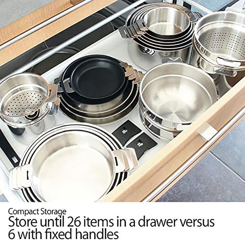 Cristel Mutine Stainless Steel 3 Quart Saute Pan with Domed Glass Lid