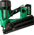 Metabo HPT 36V MultiVolt Cordless Plastic Strip Framing Nailer Kit, 21 Degree Framing Nailer with Power Tool 2.5Ah Lithium Ion Battery, Drives 2' to 3-1/2' Nails, NR3690DR