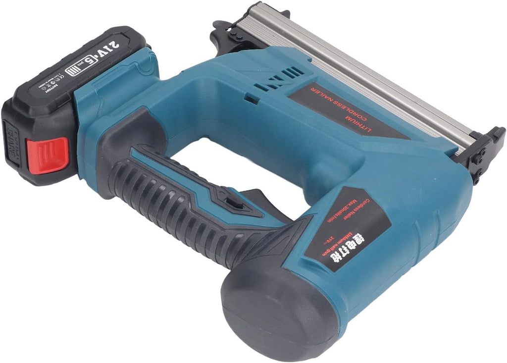 Electric Brad Nailer Cordless Efficient Staple Gun Kit for Woodworking Furniture Production