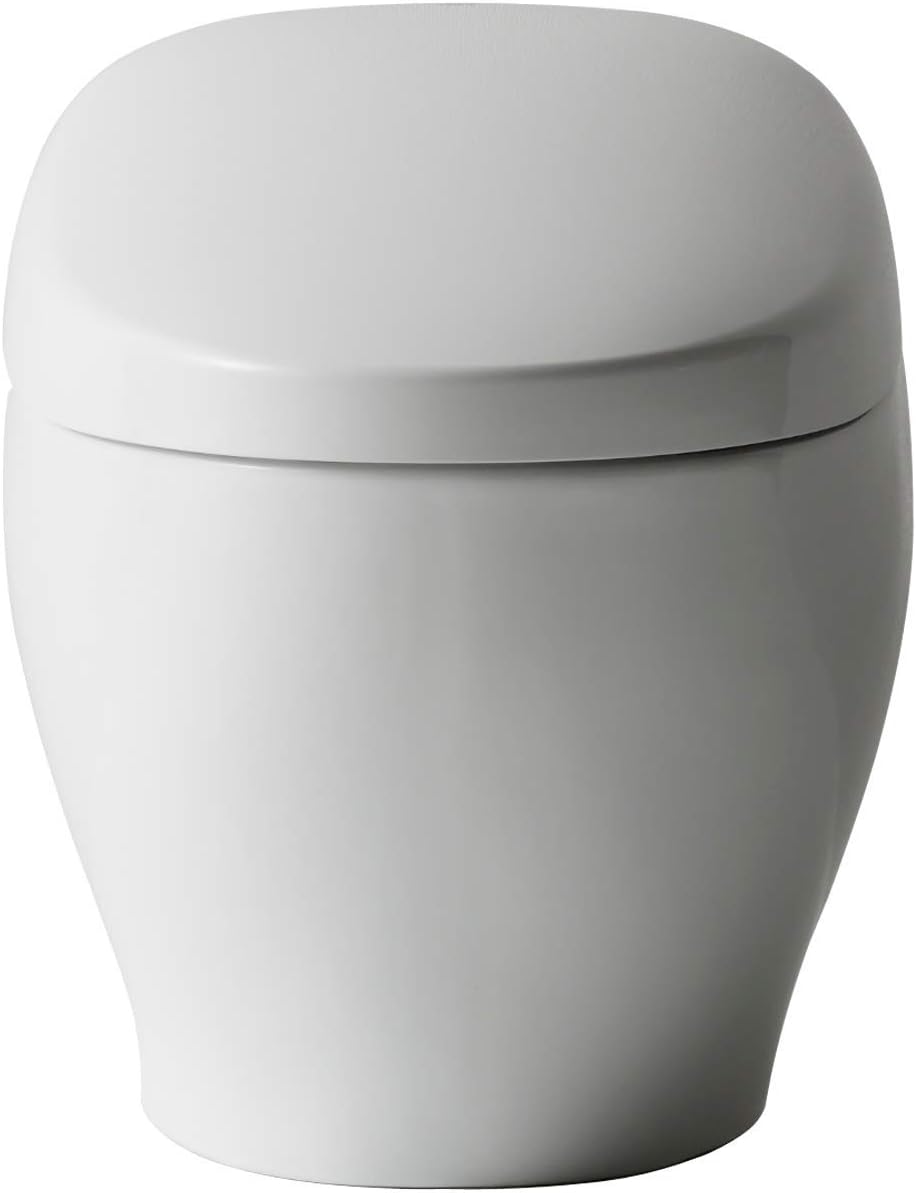 TOTO MS900CUMFG#01 NEOREST NX1 Dual Flush 1.0 or 0.8 GPF Toilet with Integrated Bidet Seat and EWATER+, Cotton White