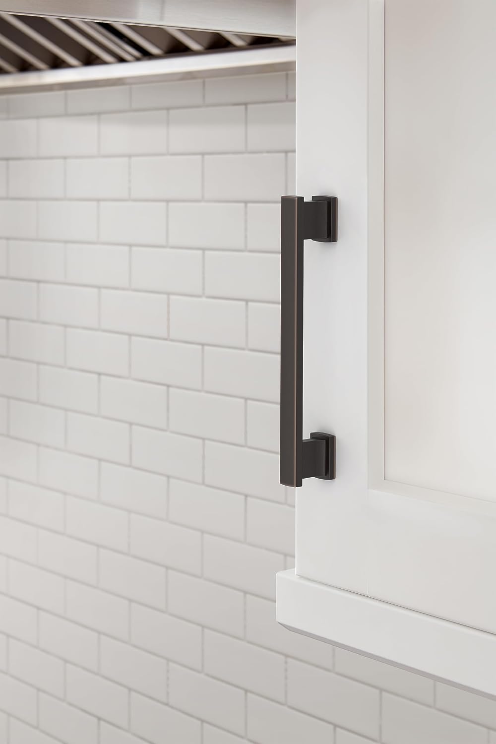 Amerock 10BX37092ORB | Oil Rubbed Bronze Cabinet Pull | 5-1/16 inch (128mm) Center-to-Center | 30 Pack | Triomphe | Furniture Hardware