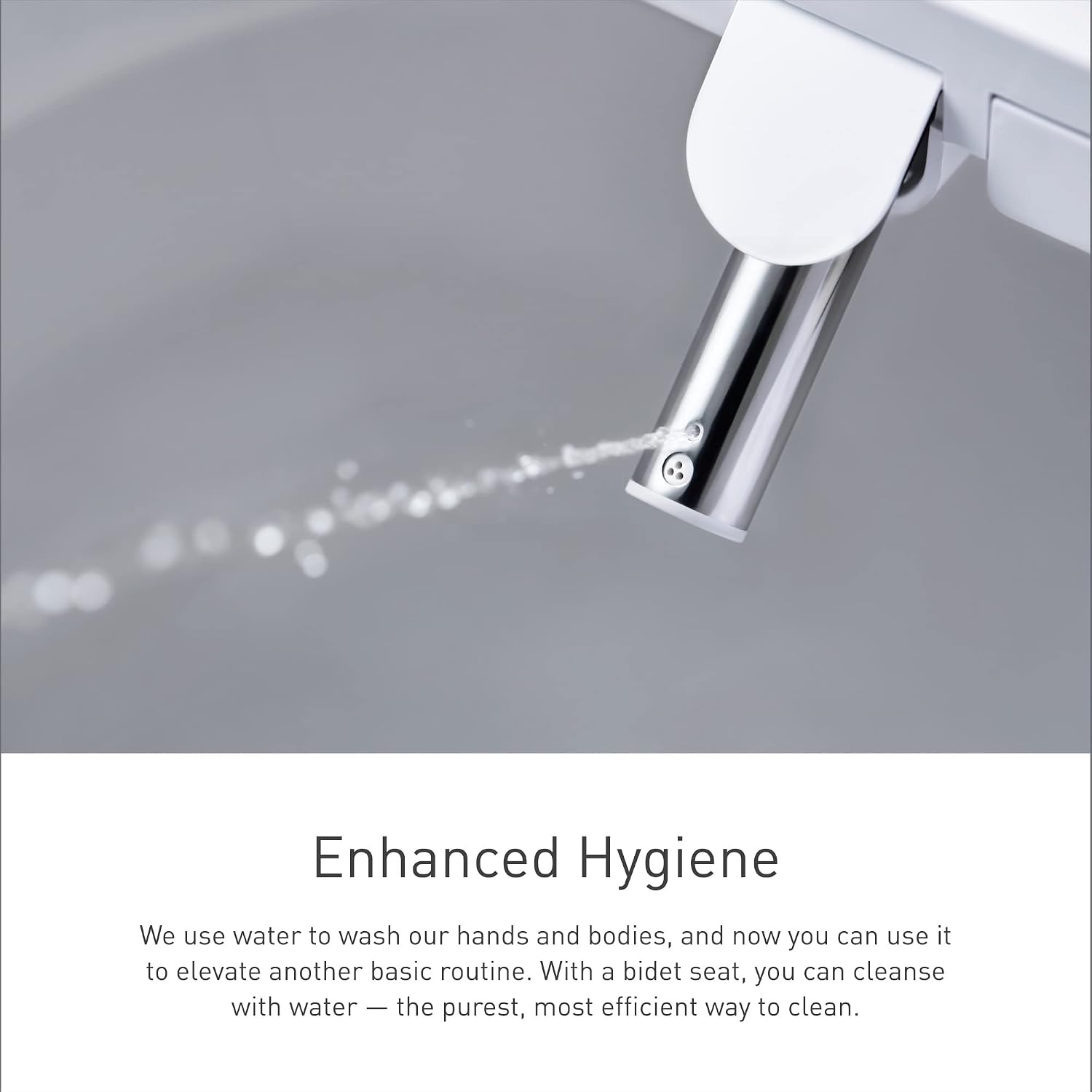 Moen 3-Series White Tankless Bidet, One Piece Elongated Toilet with Remote Control, ET1300