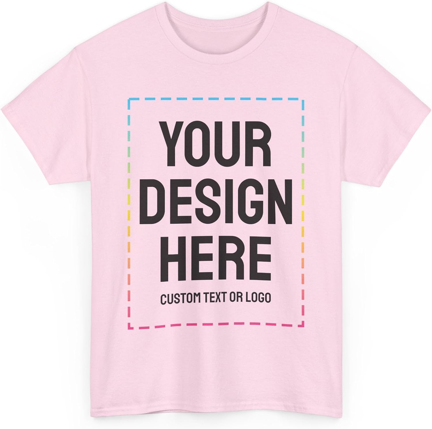 Custom T-Shirts - Personalized, Customized Cotton Tees - Create Your Own with Photo, Text, Name or Logo for Men and Women