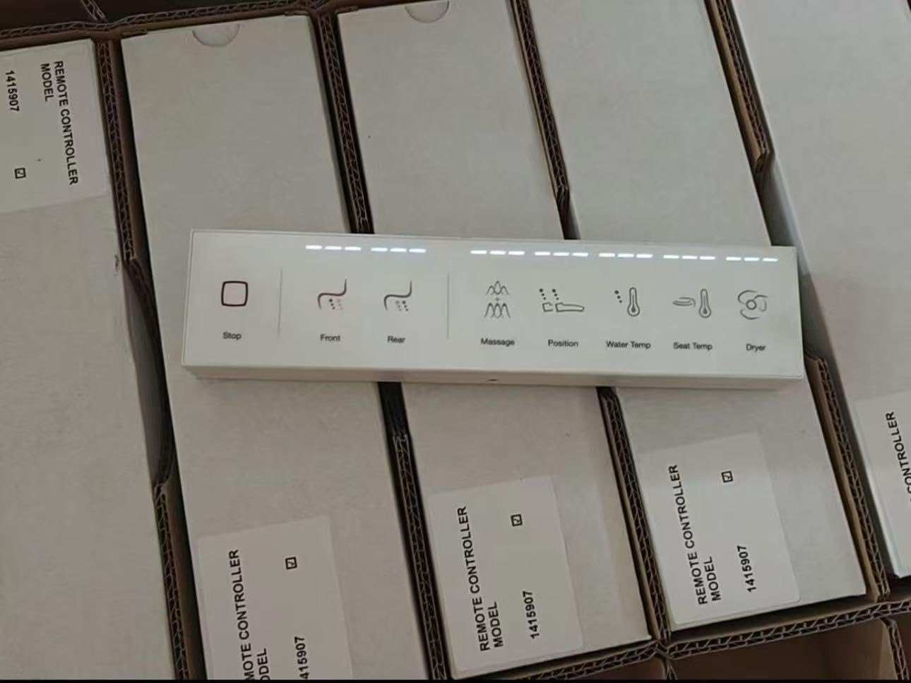 Remote control 1415907 for Kohler smart toilet seat cover E820, extended heated sit bath basin seat ring remote control
