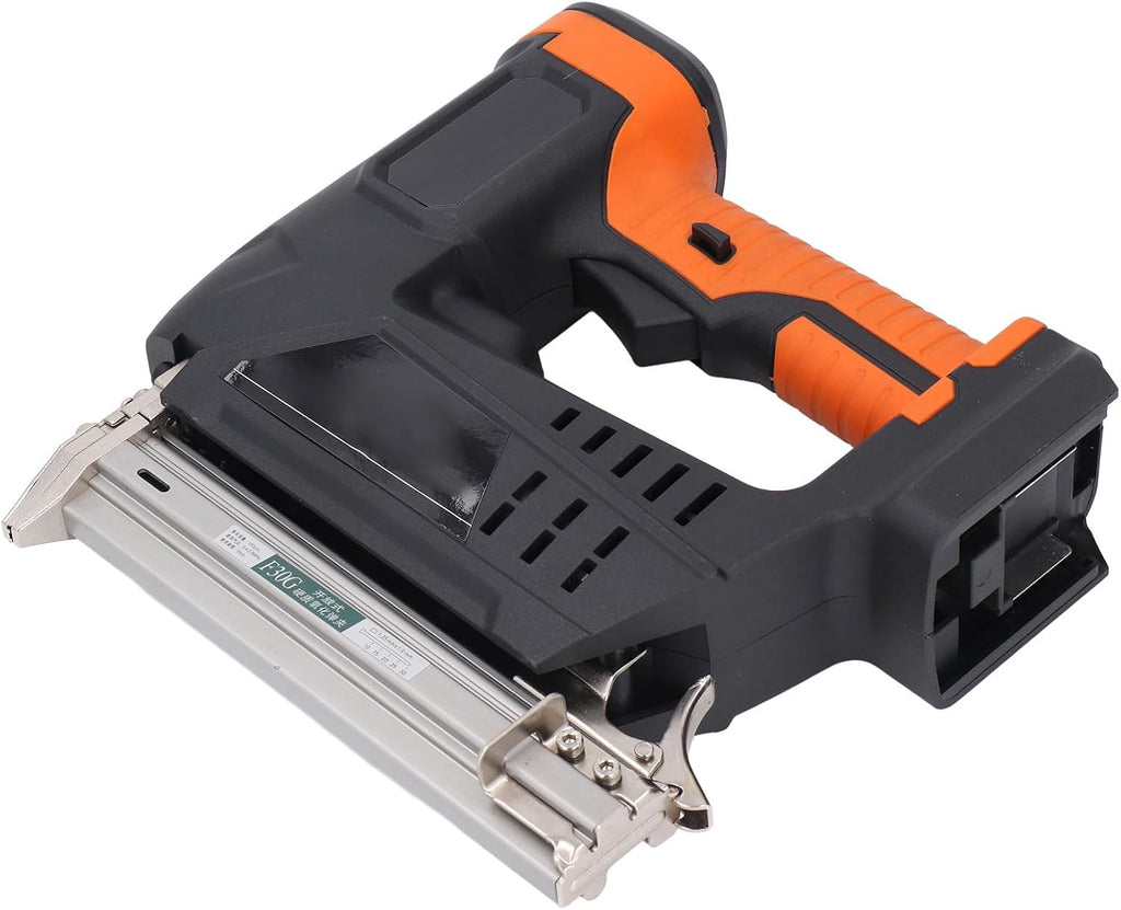 Luocute Nail Electric Brad Nailer Battery Powered Nail Electric Brad Nailer Staple Cordless Automatic Ergonomic Design Battery Powered Straight
