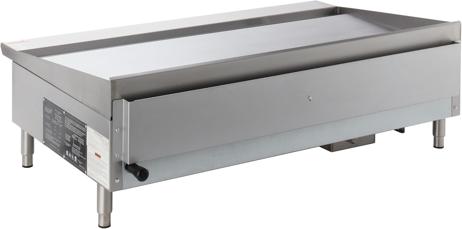 Winco Commercial Natural Gas Griddle,48'