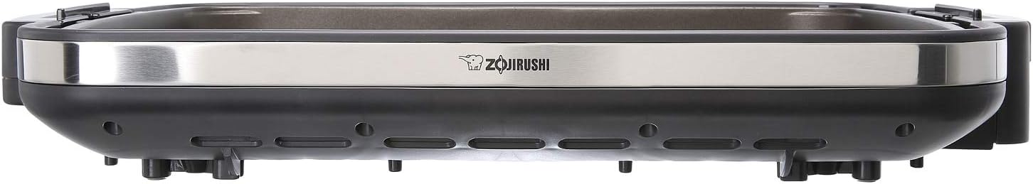 Gourmet Sizzler Electric Griddle Brown Aluminum Metal Stainless Steel Non-stick Surface Variable Temperature Control