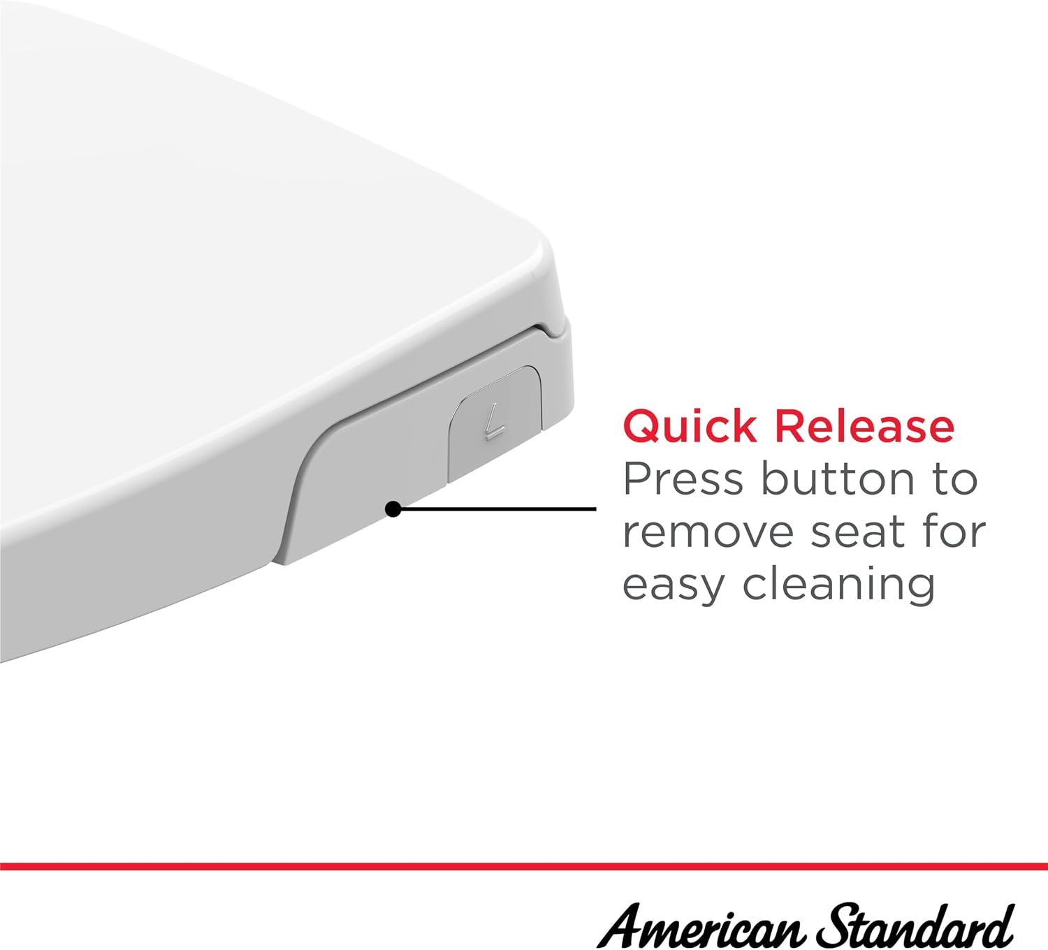 American Standard 8033A65G.020 Aquawash Slim Non-Electric SpaLet Bidet Seat, White