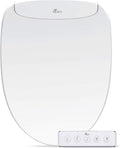 Bio Bidet DLS Premium Heated Bidet Seat, Warm Water & Air Dryer, Auto Open and Slow Close Lid, Elongated