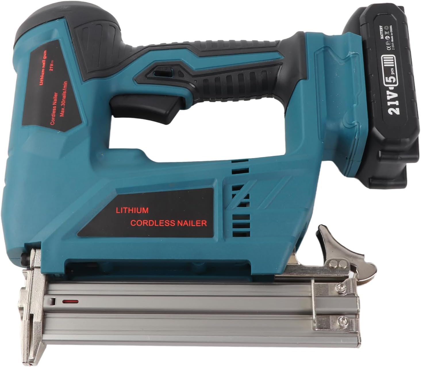 Cordless Nail Gun Battery Powered Humanized Brad Nailer for Furniture Decoration Woodworking