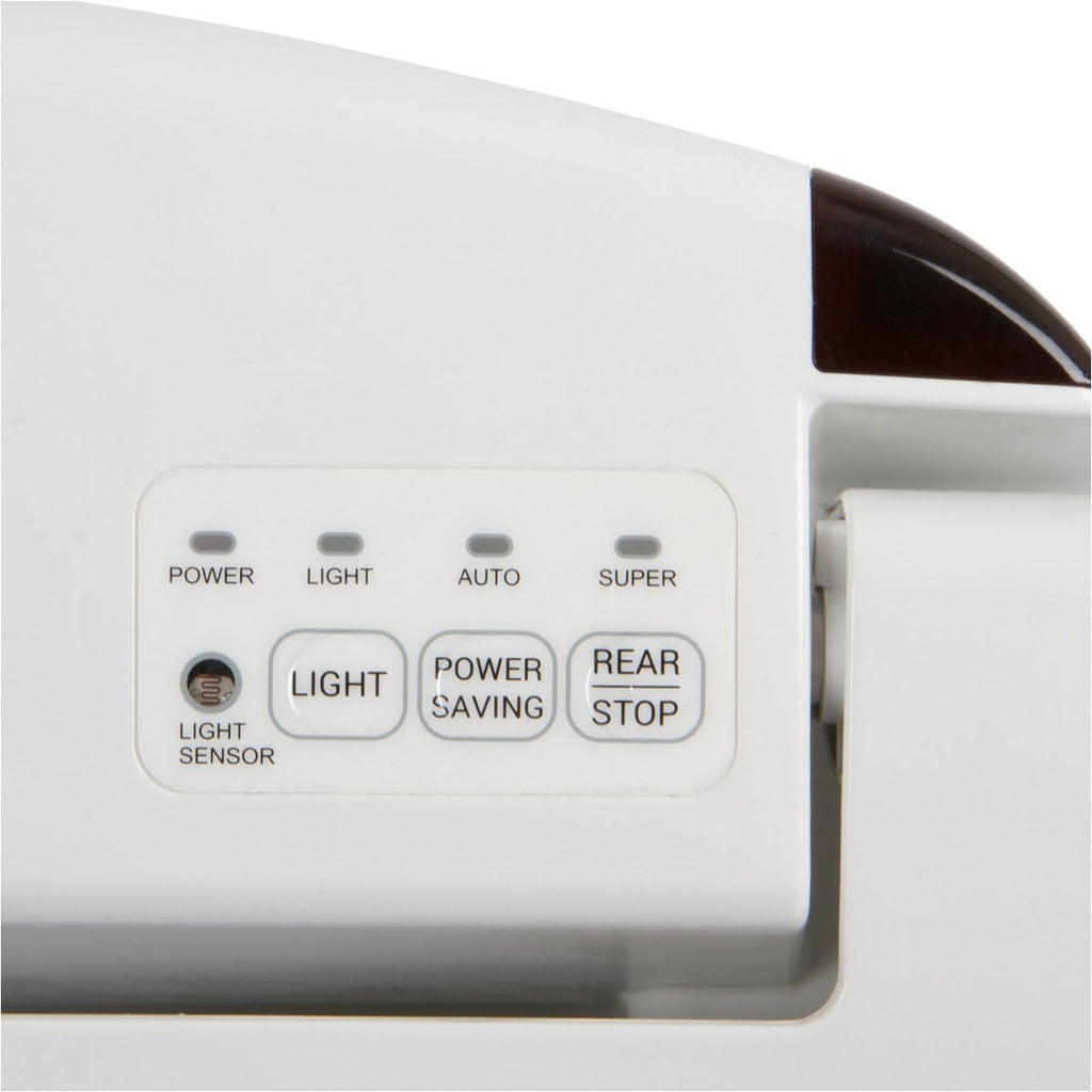 ALPHA BIDET JX2 Round Bidet Toilet Seat, White, Endless Warm Water, *NEW* Bowl Mist, LED Light, Quiet Operation, Wireless Remote, Stainless Steel Nozzle, Sittable Lid, 3 Year Warranty