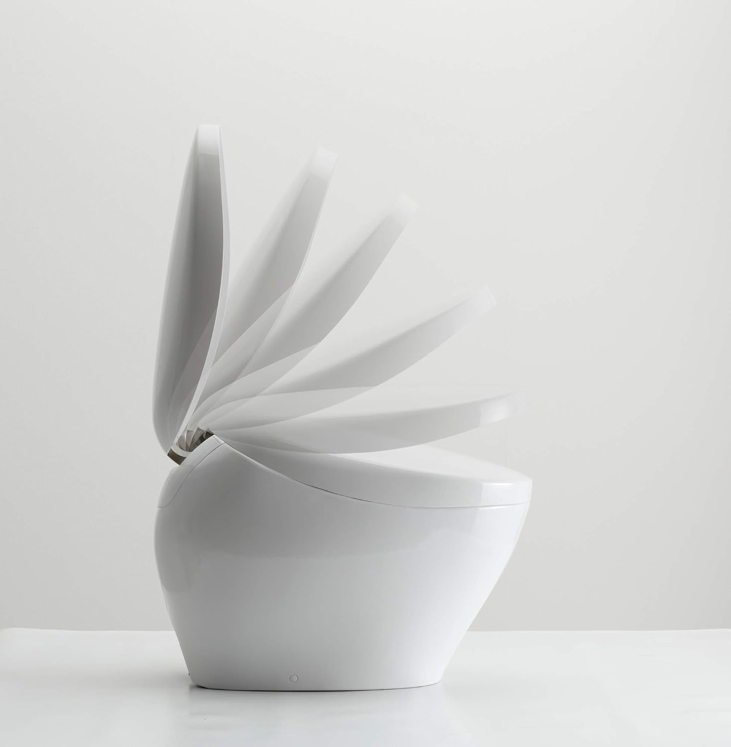 TOTO MS900CUMFG#01 NEOREST NX1 Dual Flush 1.0 or 0.8 GPF Toilet with Integrated Bidet Seat and EWATER+, Cotton White