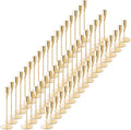 Taper Candle Holders,Tall Metal Candlestick Holders,French Gold,Set of 54,Three Heights,Candle Stick Holder Bulk for Wedding Centerpiece Decoration,Dinning,Festival,Party or Home Decor