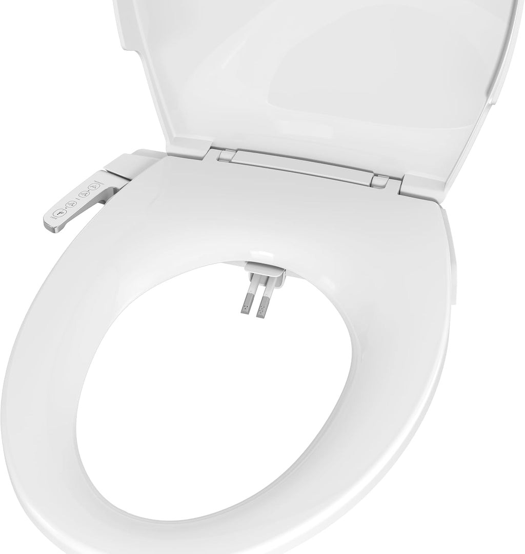 American Standard 8033A65G.020 Aquawash Slim Non-Electric SpaLet Bidet Seat, White