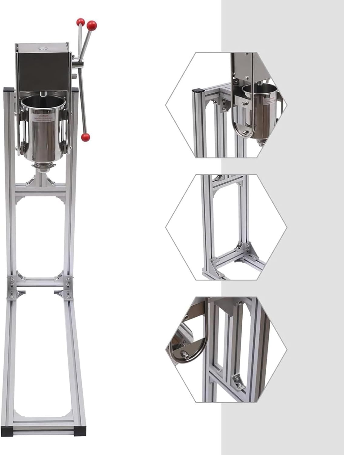 Churro Maker Machine ，Spanish Donuts Maker Commercial Churros Maker Machine ，Spanish Churro Machine(5L)