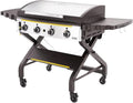 HALO Elite4B Outdoor Griddle | 4 Burner, 8 Cooking Zones | 720 sq. in. (36″ x 20″) Wind-Proof Cooking Surface | Propane Gas Grill | HZ-1001-XNA