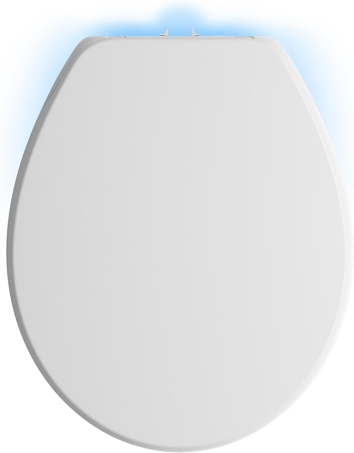 KOHLER K-5589-0 Purefresh Round-Front Deodorizing Toilet Seat with Nightlight, Grip-Tight Bumpers, Quiet-Close Seat, Quick-Release Hinges, Quick-Attach Hardware, No Slam Toilet Seat, White