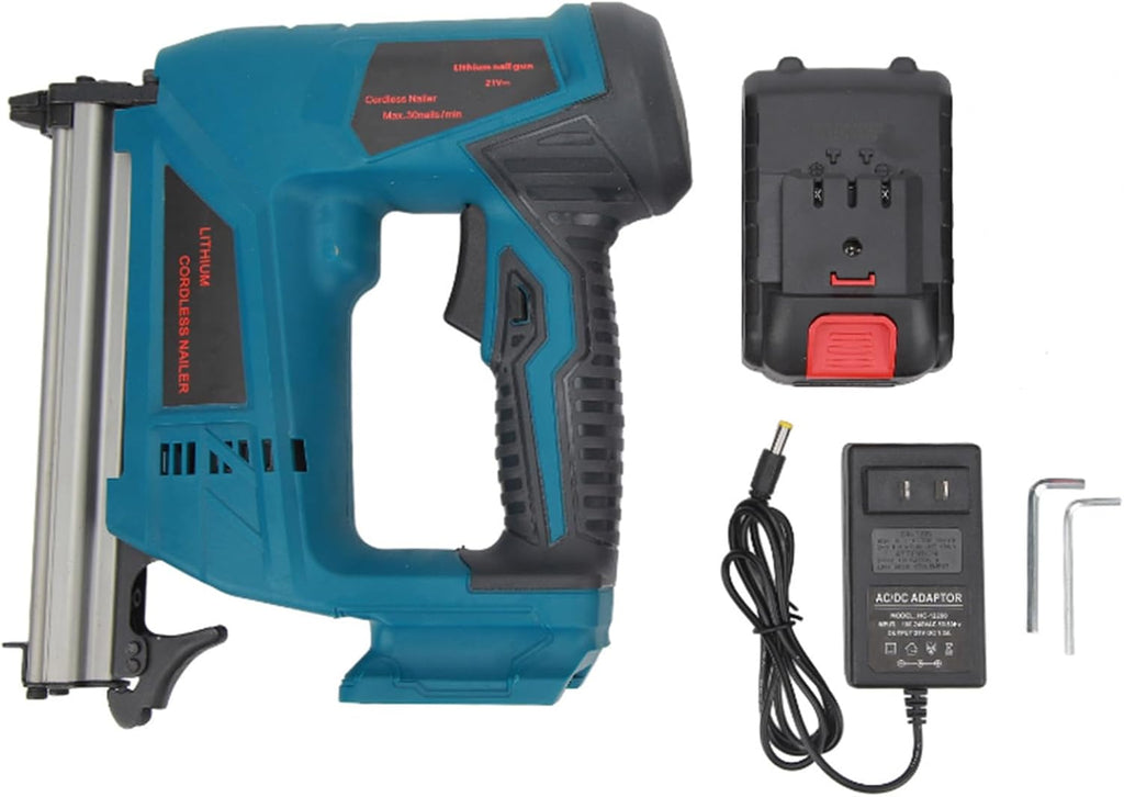 Electric Brad Nailer, Electric Staple Gun, Power Tacker for Wood Inlay Furniture Production Woodworking Tasks, for 422J 419J 416J 413J 410J (US)