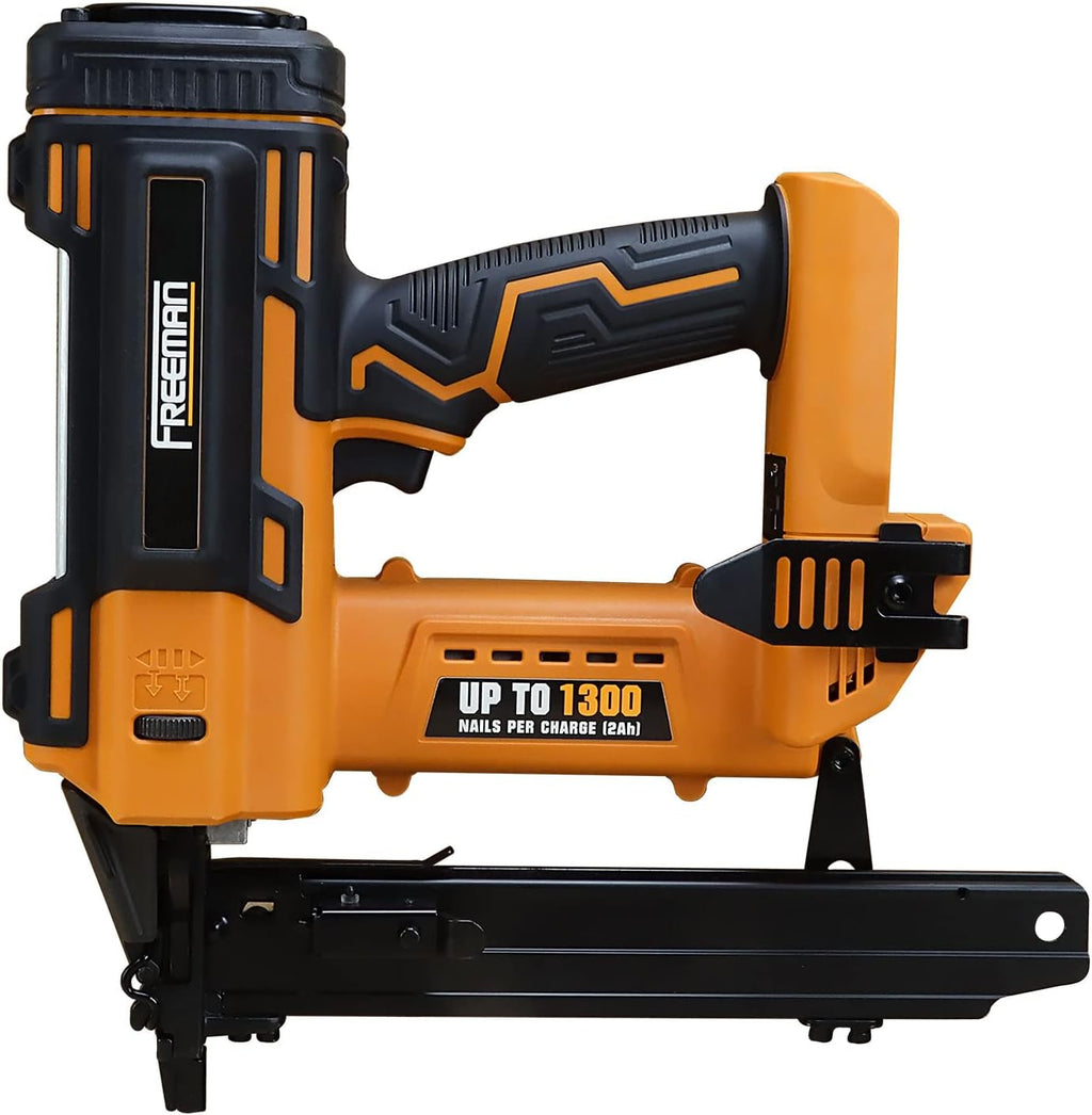 Freeman PE20VTFS16 20 Volt Cordless 16-Gauge 1' Fencing Stapler (Tool Only) – 1300 Shots per Charge