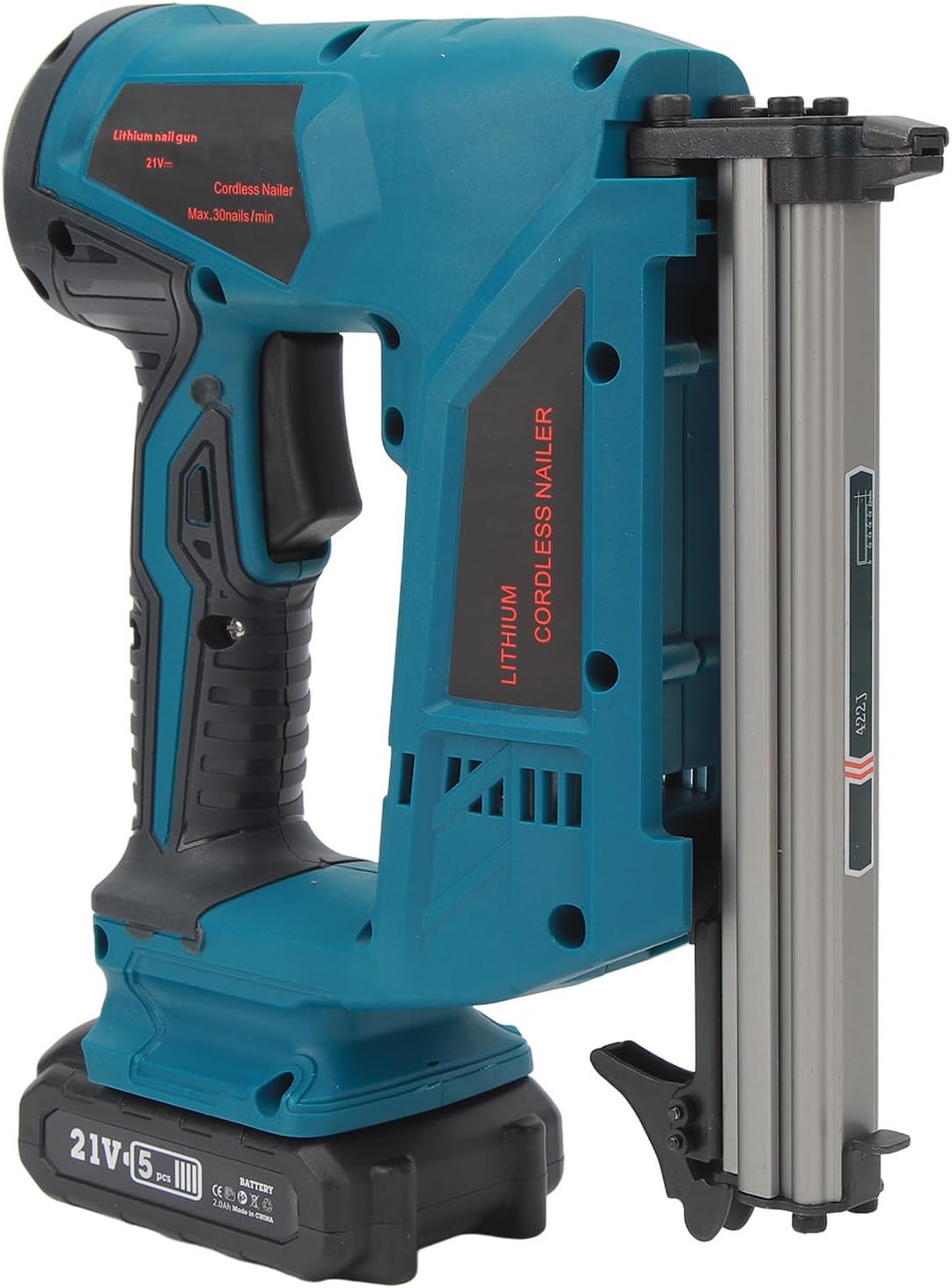 Electric Brad Nailer, Electric Staple Gun, Power Tacker for Wood Inlay Furniture Production Woodworking Tasks, for 422J 419J 416J 413J 410J (US)