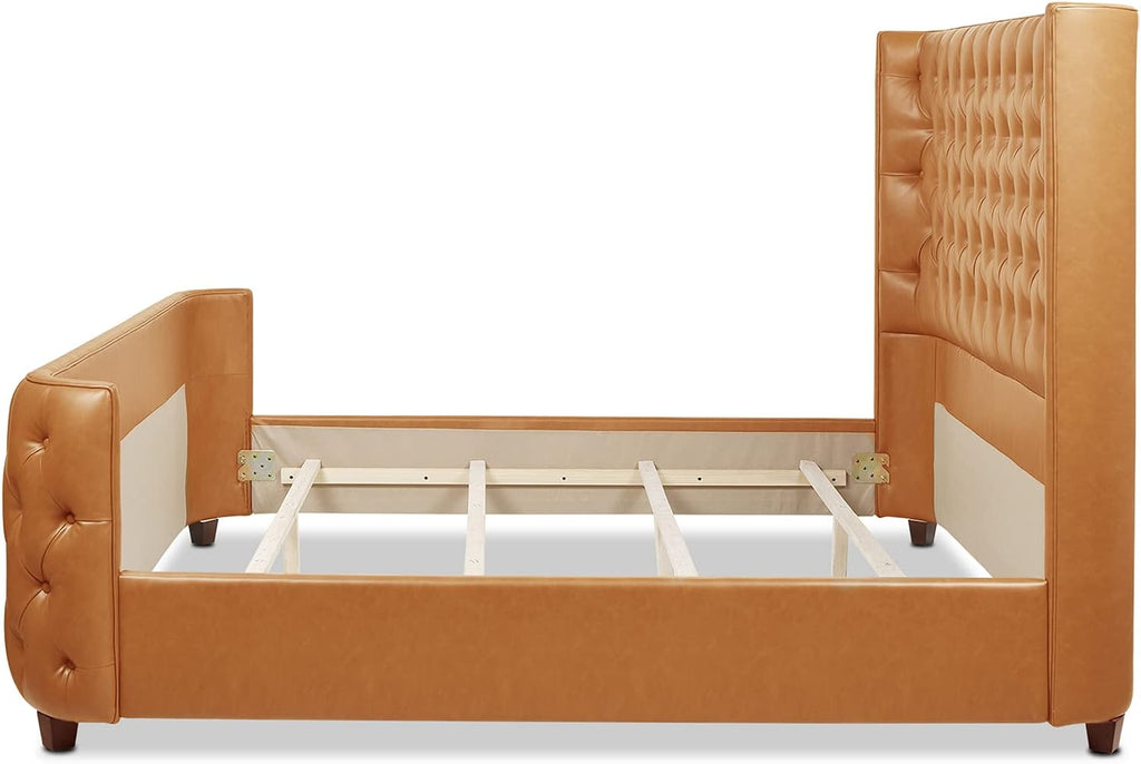 Jennifer Taylor Home Harmonie King Tufted Bed Headboard and Footboard Set