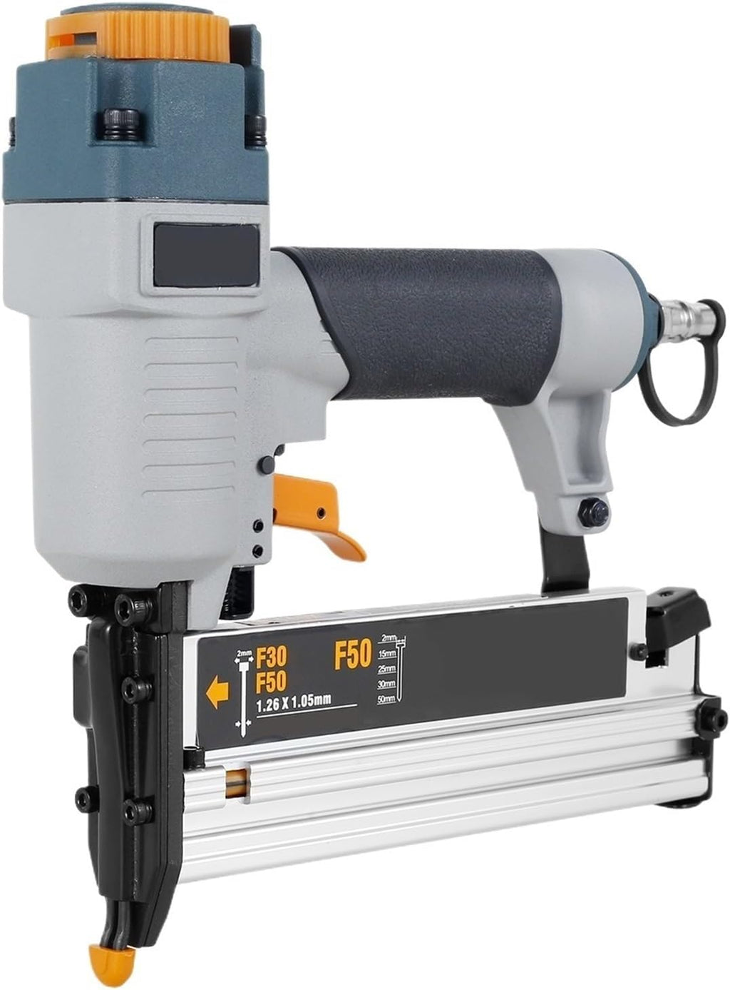 Pneumatic Nailer, Air Nailer Carpenter Pneumatic Nail Tool T50 F50 440K Air Brads Nailer Nail Depth Adjustment Ergonomic And Lightweight,for Carpentry