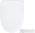 SmartBidet® SB-1200 Luxury Advanced Electric Smart Bidet Elongated White Toilet Seat, with Remote control, Endless Warm Water with LED Night Light, Slim Profile