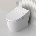 VOVO STYLEMENT TCB-8100W Smart Toilet for bathrooms, Elongated One Piece Toilet, 1.12 GPF, Auto Dual Flush, ADA Chair Height, Heated Seat, Made in Korea