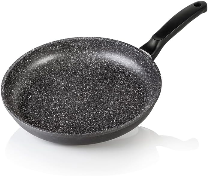 Risoli Nera Aluminum Saute Fry Pan, 10-Inch, Non-Stick Coating