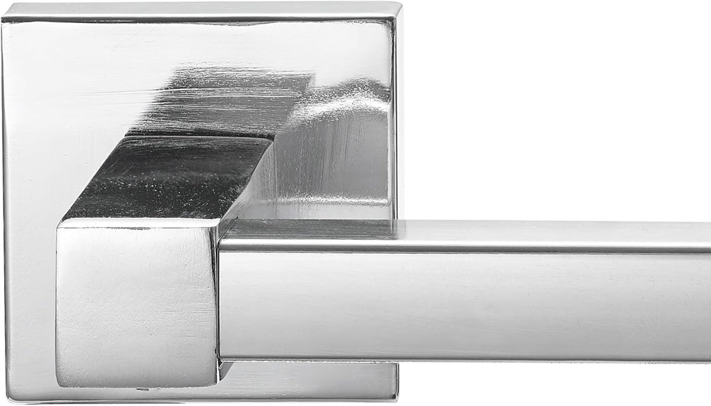 Globe Electric 59221 Finn 5-Piece All-in-One Bath Set, 3-Light Vanity, Bar, Towel Ring, Robe Hook, Toilet Paper Holder, Polished Chrome