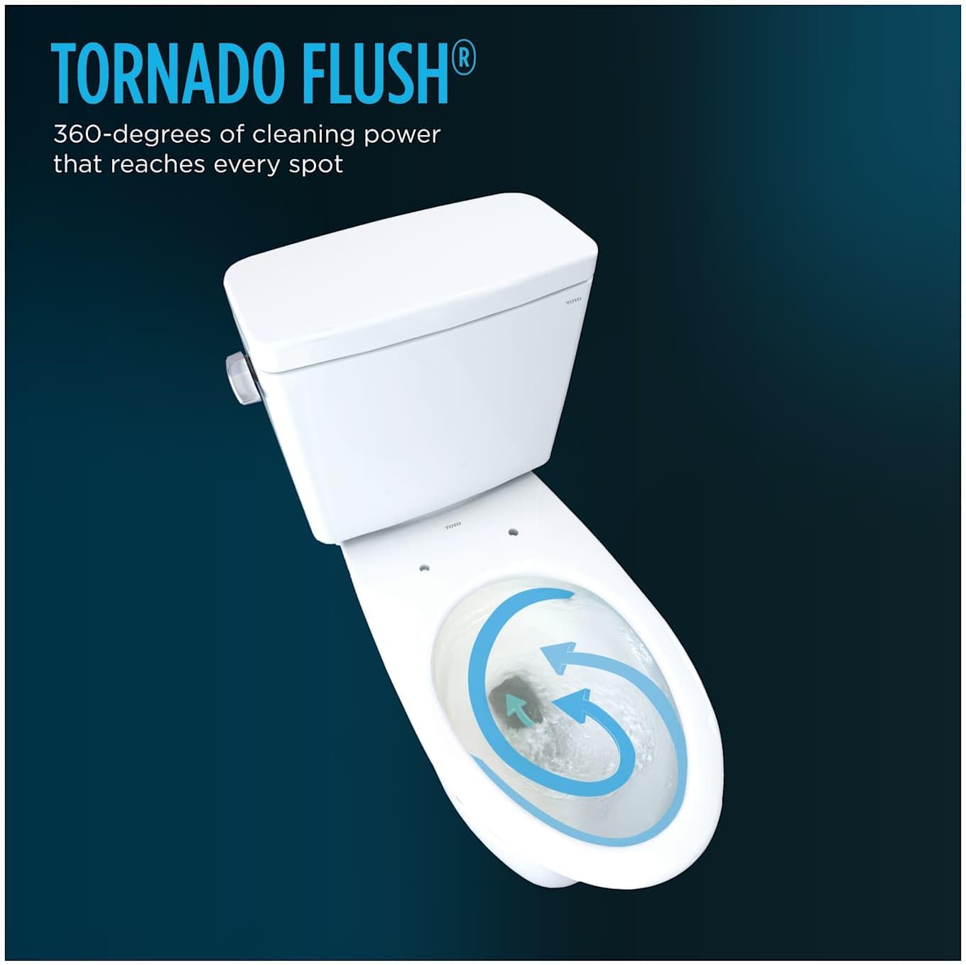 TOTO Drake WASHLET+ Two-Piece Elongated 1.6 GPF Universal Height TORNADO FLUSH Toilet with C5 Bidet Seat, 10 Inch Rough-In, Cotton White - MW7763084CSFG.10#01