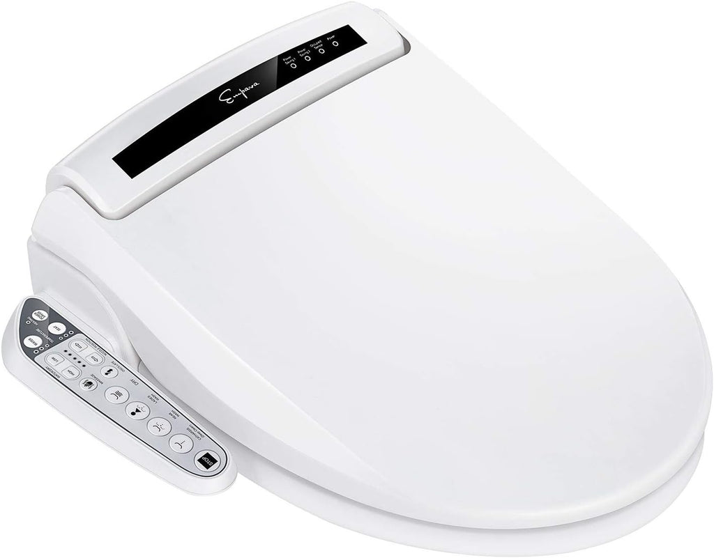 Empava Ultimate Advanced Electric Bidet Seats for Elongated Toilets in White Model 2020