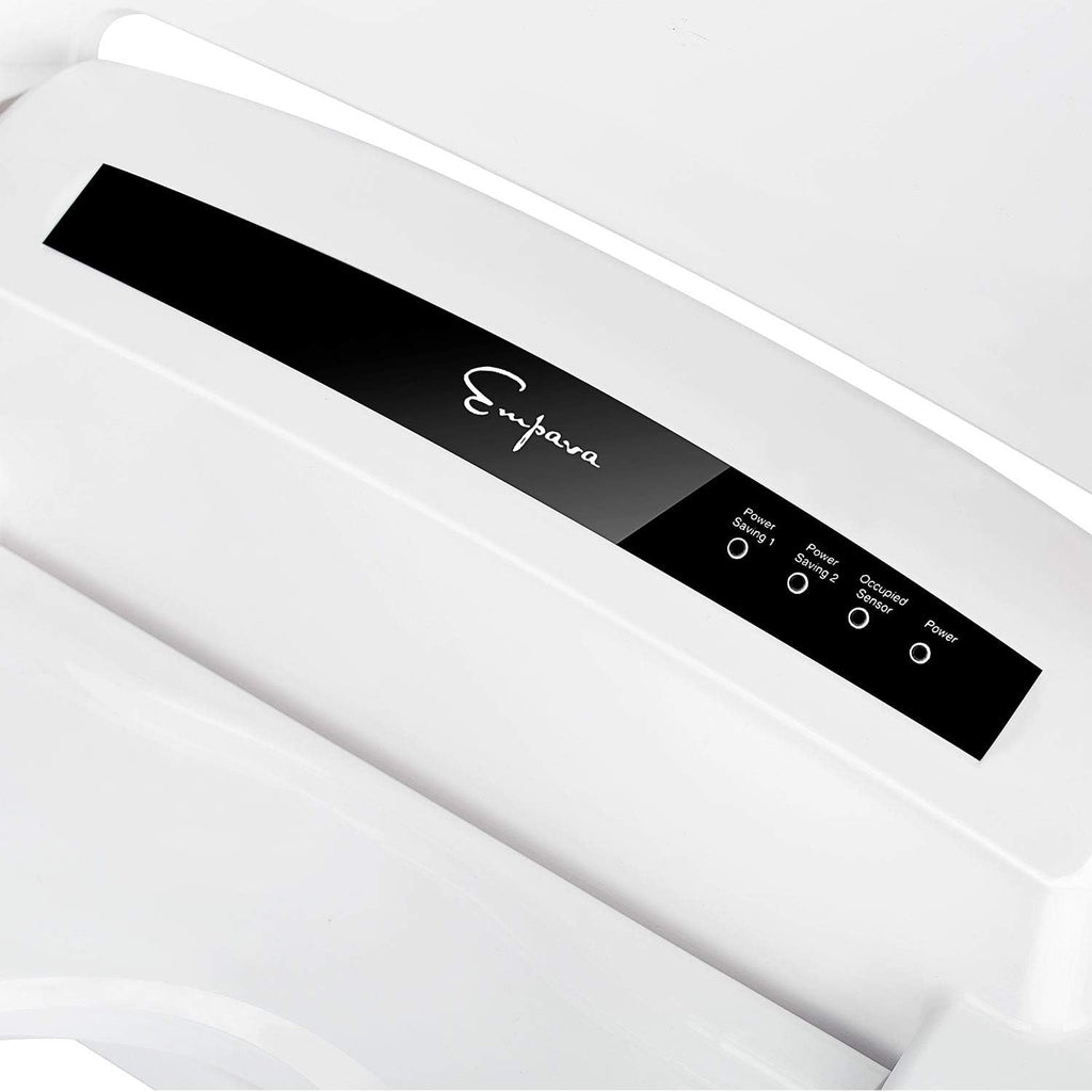 Empava Ultimate Advanced Electric Bidet Seats for Elongated Toilets in White Model 2020