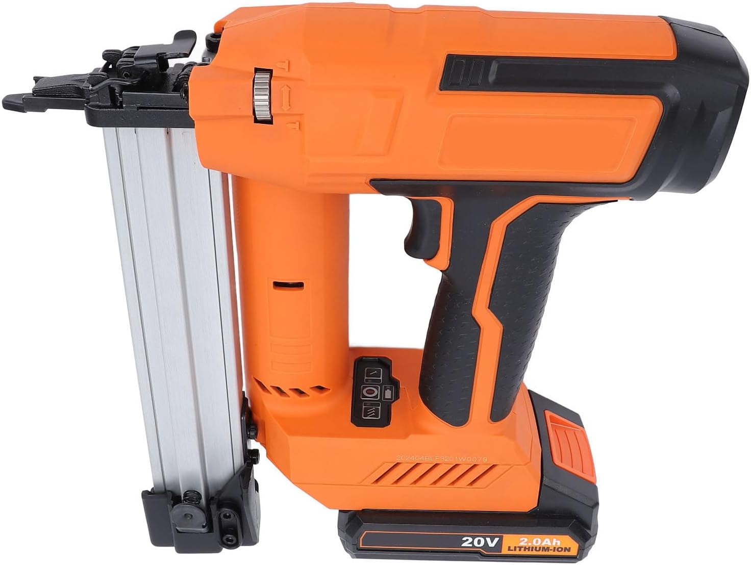 Brad Nailer 18Ga 3/8 To 1 1/4 Inch Cordless Rechargeable Brad Nail Gun for Woodworking Interior Decoration (US Plug 100‑220V)