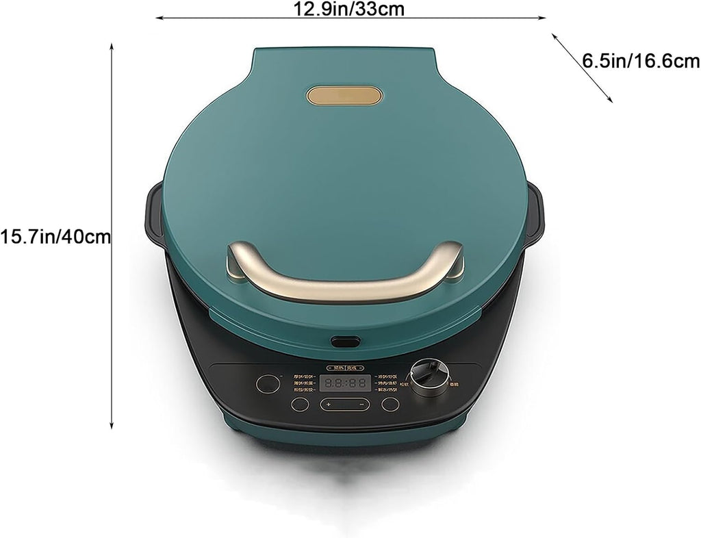 Electric Frying Pan, Electric Skillet, Electric Smokeless Indoor Grill, Removable Electric Griddle, for Steak, Egg Pancake, Heat The Bread