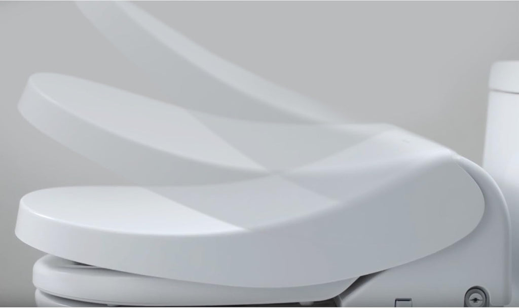 American Standard 8012A70GRC-415 INAX Heated Shower Toilet Bidet Seat with Remote Control + Dual Nozzle, White