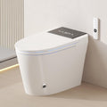 Smart Toilet with Bidet Built In, Heated Seat & Dual Auto Flush, Foot Sensor, Tankless Modern Elongated Electric Toilet with Warm Water Wash, Air Dryer, LED Display & 1000g MaP Flush, 1.28 GPF